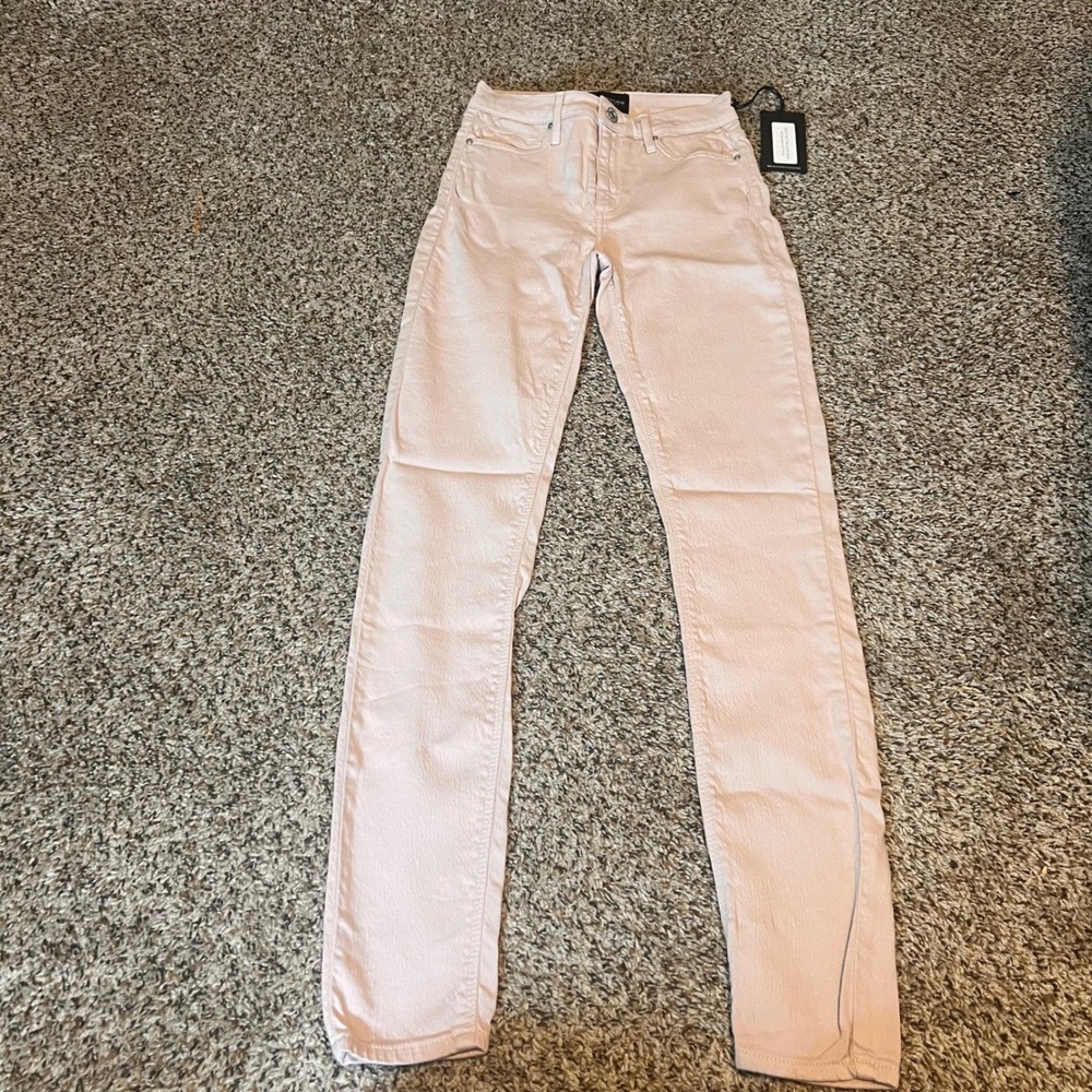 Black Orchid Los Angeles Women's Pink Luxury Soft High Rise‎ Jeans Sz 26